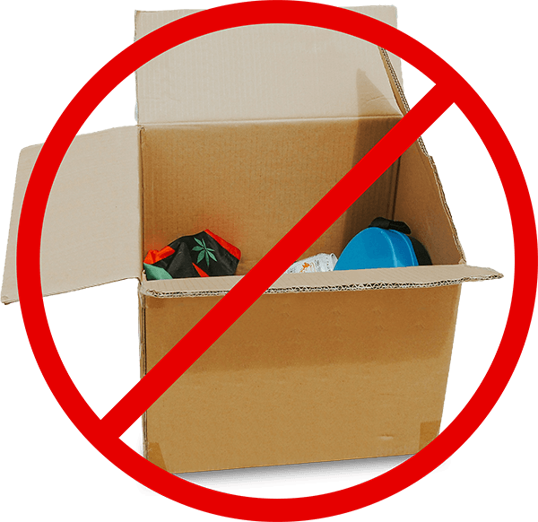 Box with items in it